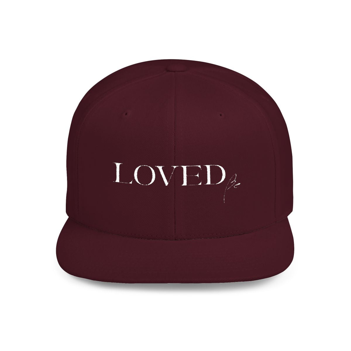 Beloved Burgundy Snapback - Beloved 1 Designs