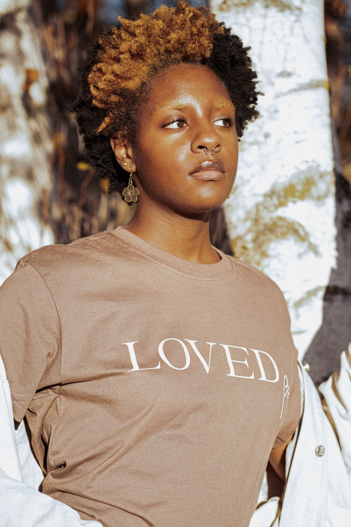 The Elevated Tee — Brown