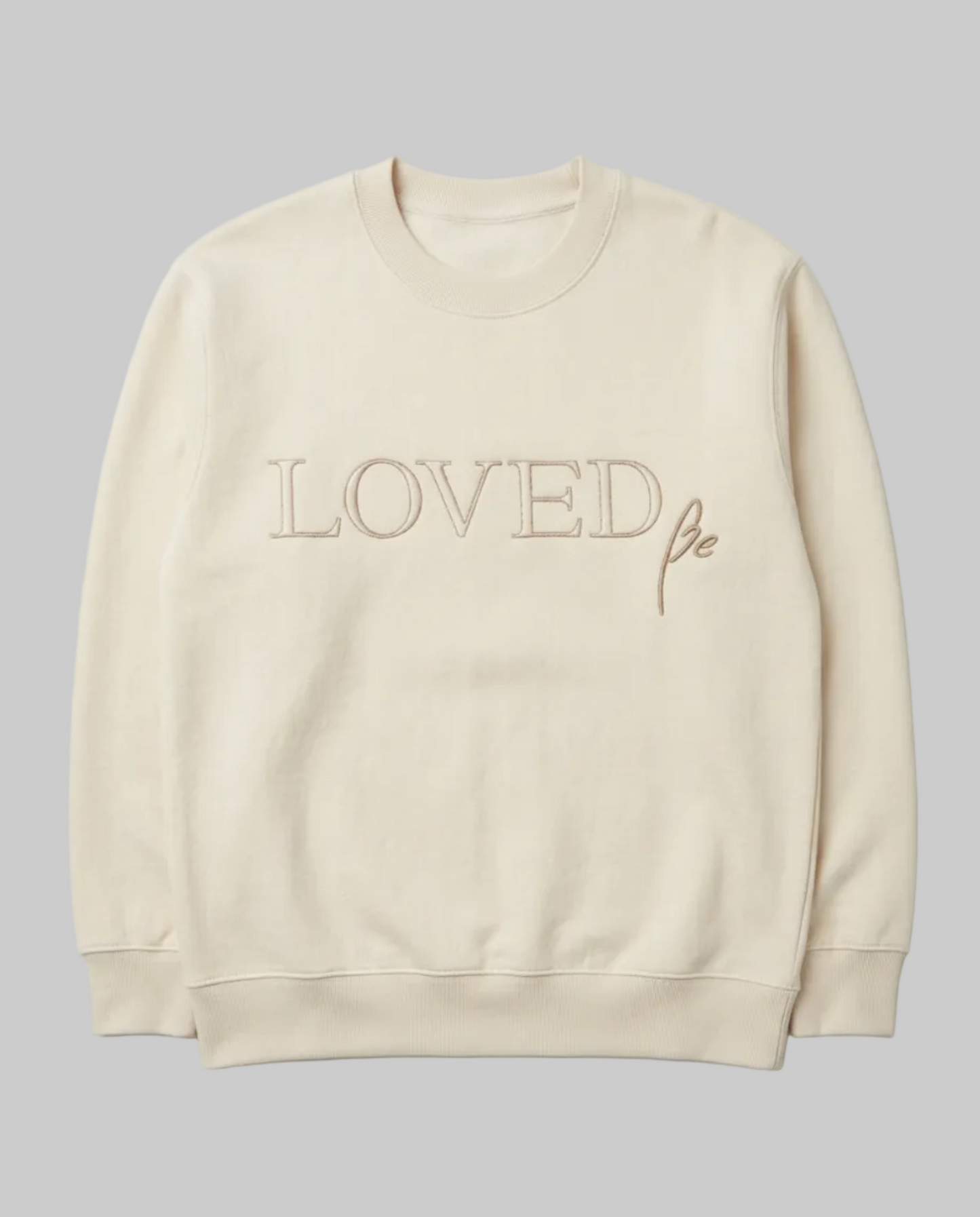 The Essential Crewneck – Ivory - Beloved 1 Designs