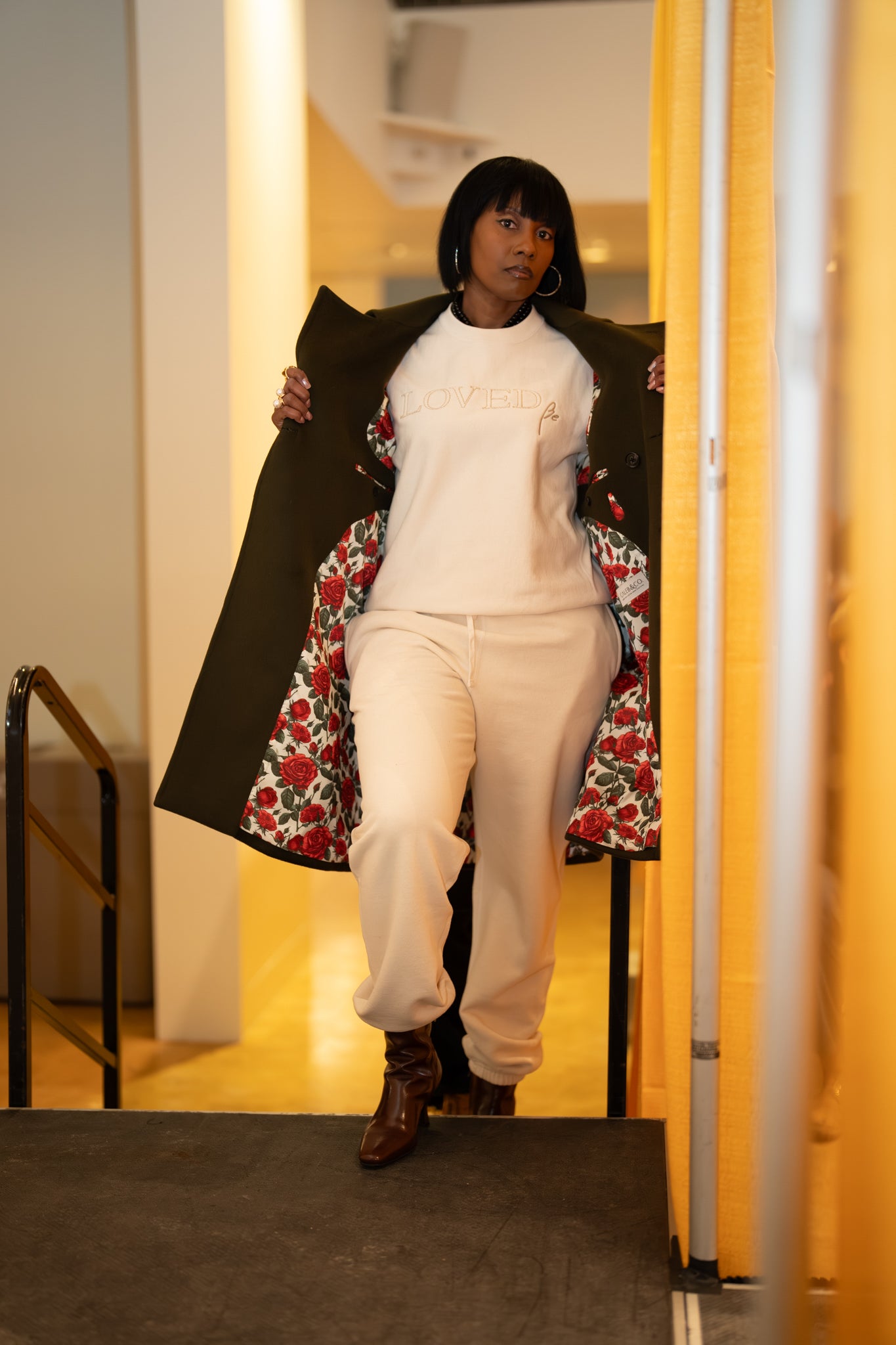 The Essential Jogger – Ivory - Beloved 1 Designs