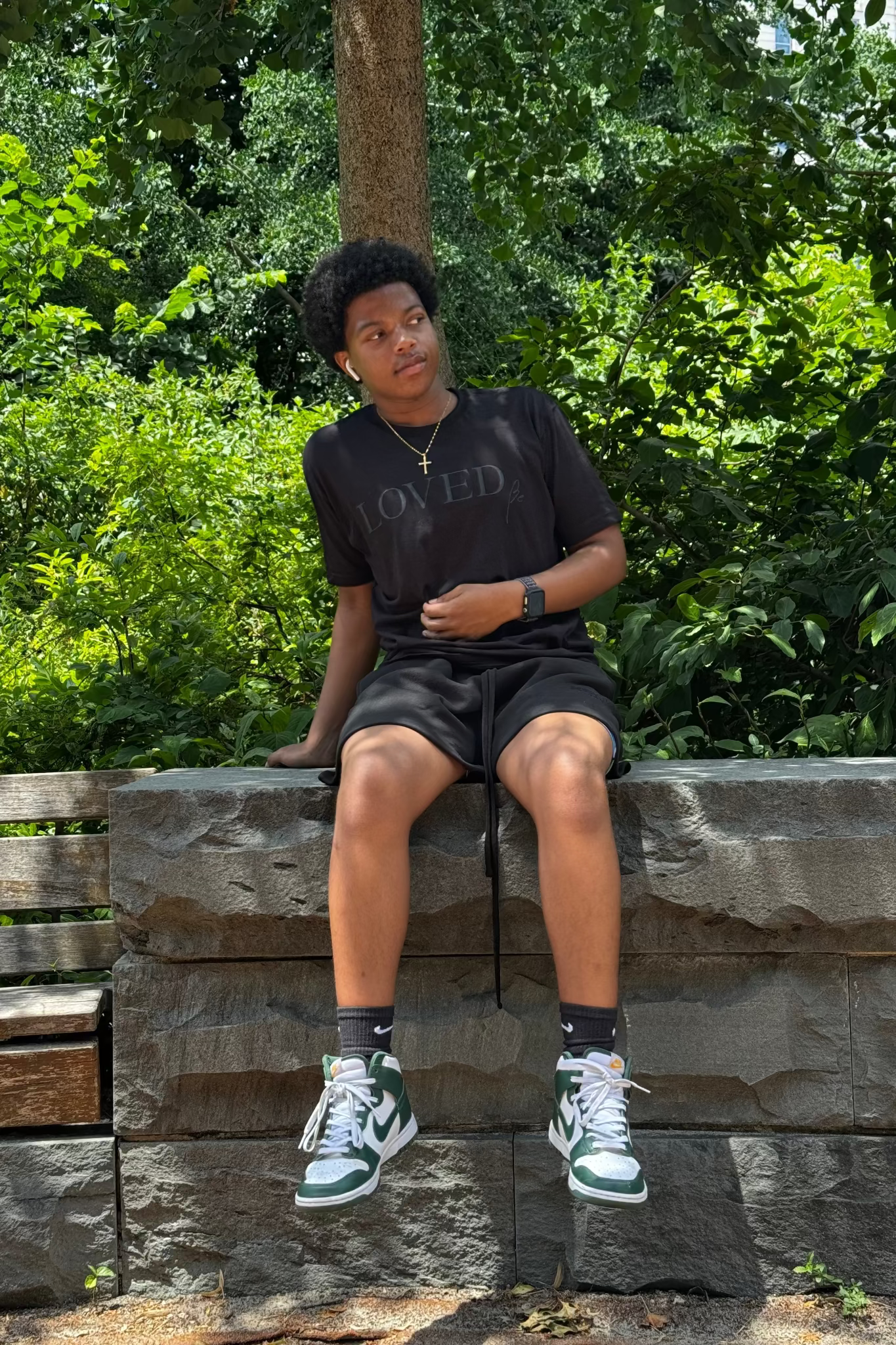 BELOVED Black Tee - Beloved 1 Designs