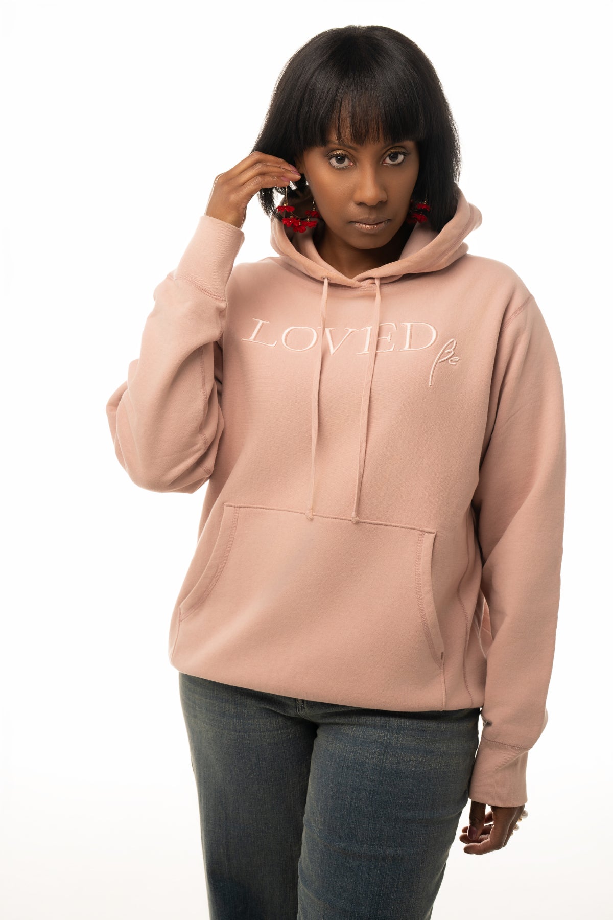 The Lux Hoodie — Blush - Beloved 1 Designs