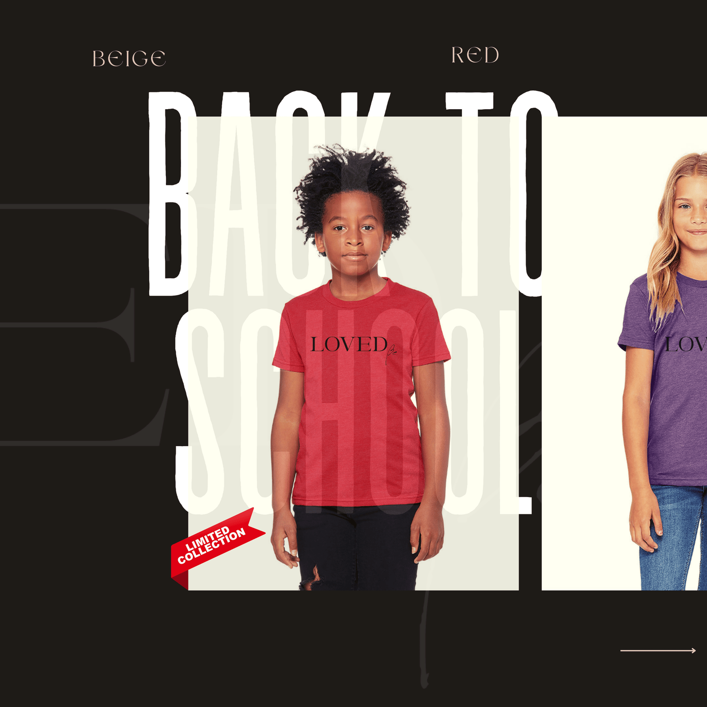 Beloved Kids - Tee - Beloved 1 Designs