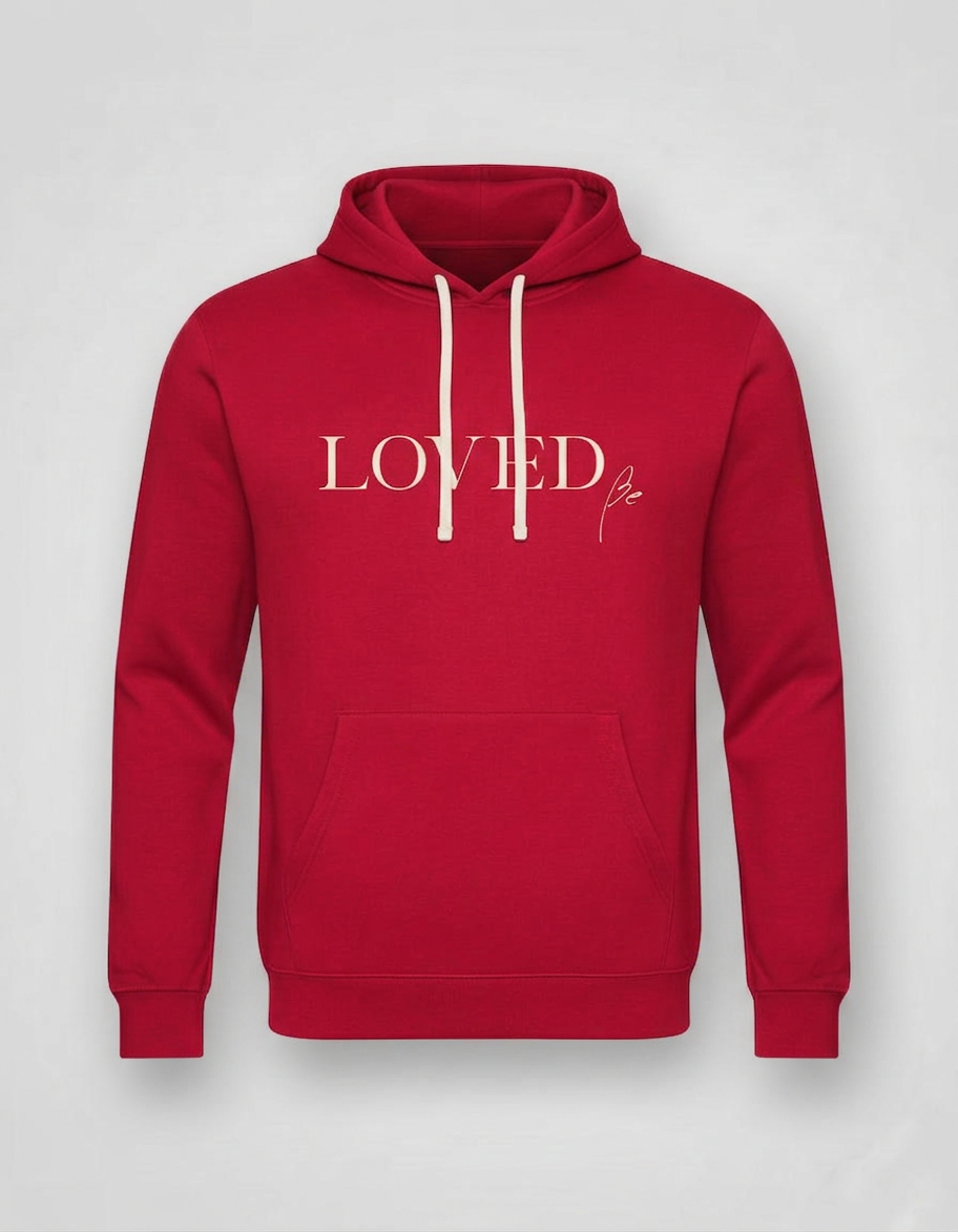 The Everyday Hoodie — Crimson