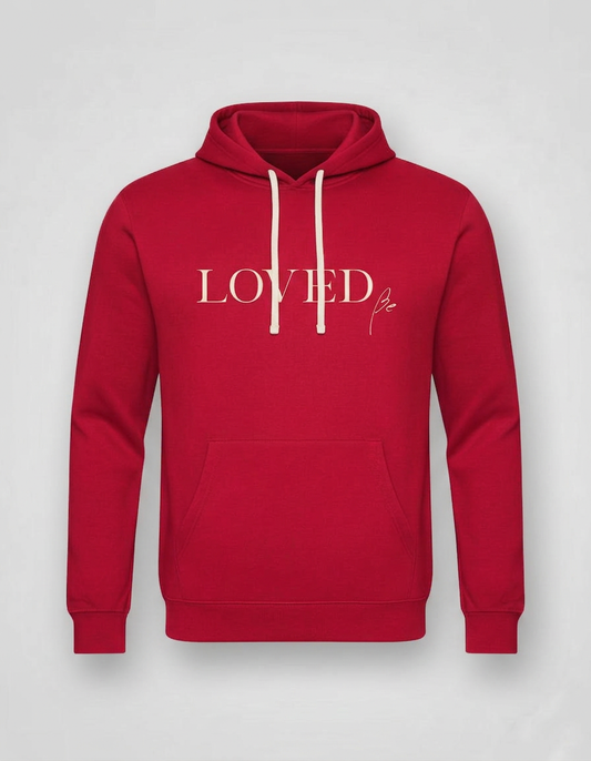 The Everyday Hoodie — Crimson